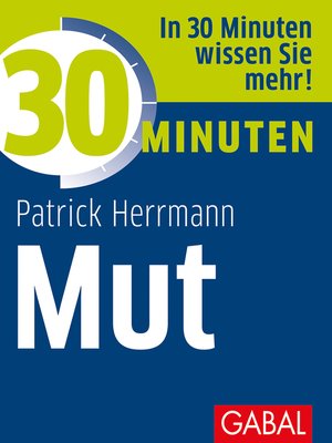 cover image of 30 Minuten Mut